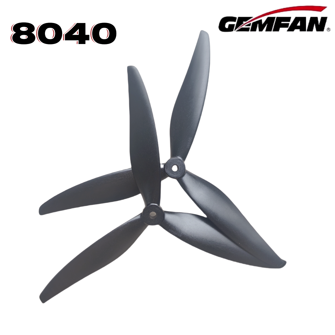 Gemfan 8040 8X4X3 3-blade 8-in - Drone Racing Motor ulasan dan harga