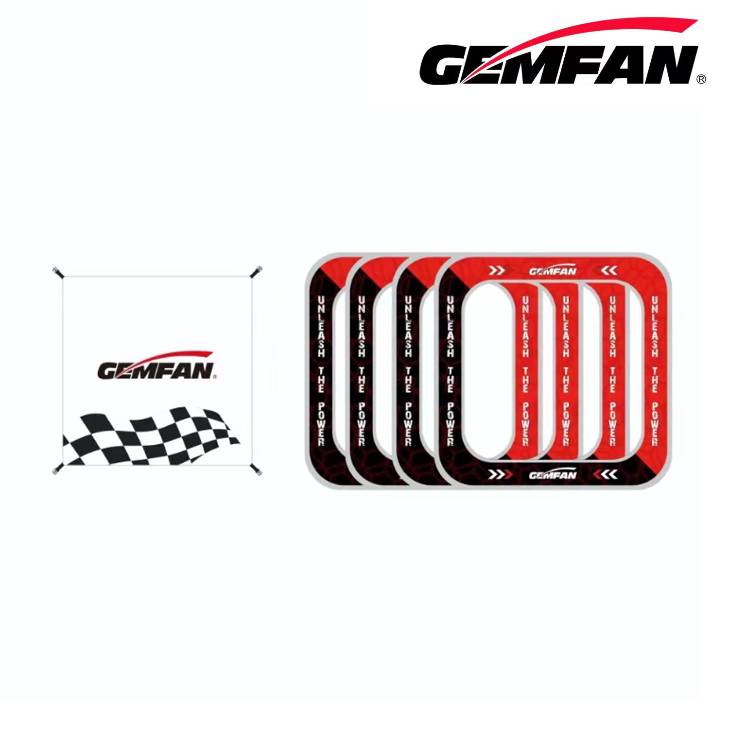 GEMFAN 80*80CM FPV Race Cube G - Drone Racing Flag ulasan dan harga