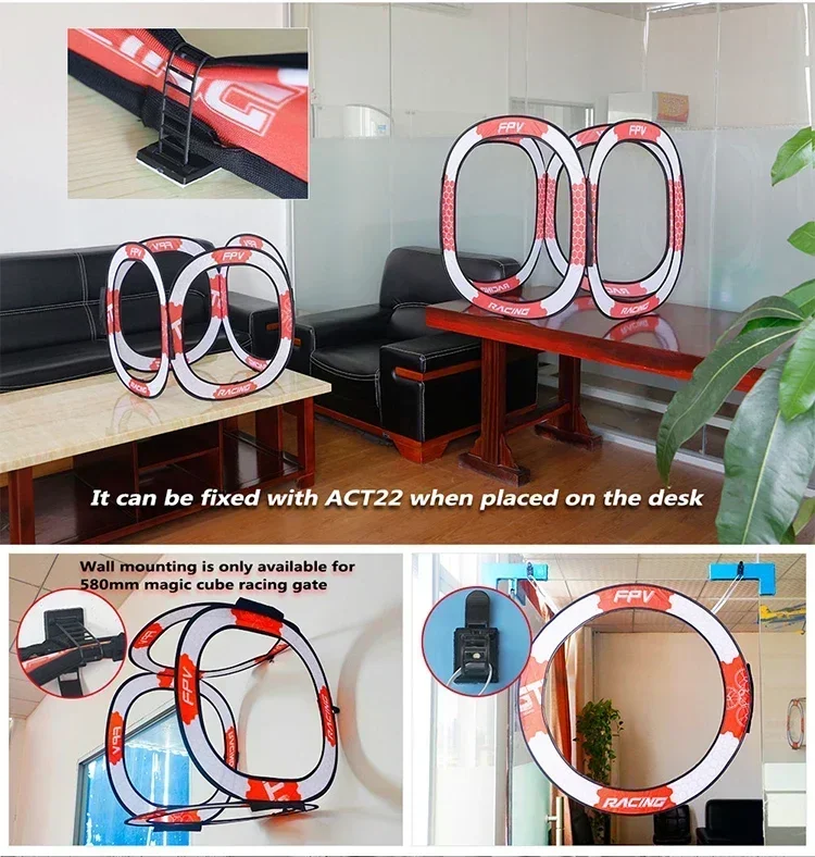LDARC 765mm Circle Race Gate - Drone Racing Flag ulasan dan harga